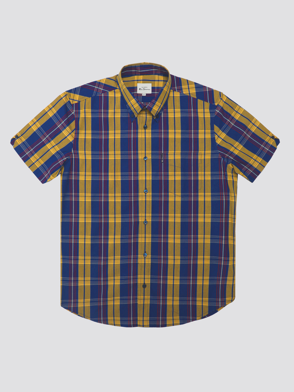 Chemises Ben Sherman Signature Irregular Check Bleu | CTG-32716386